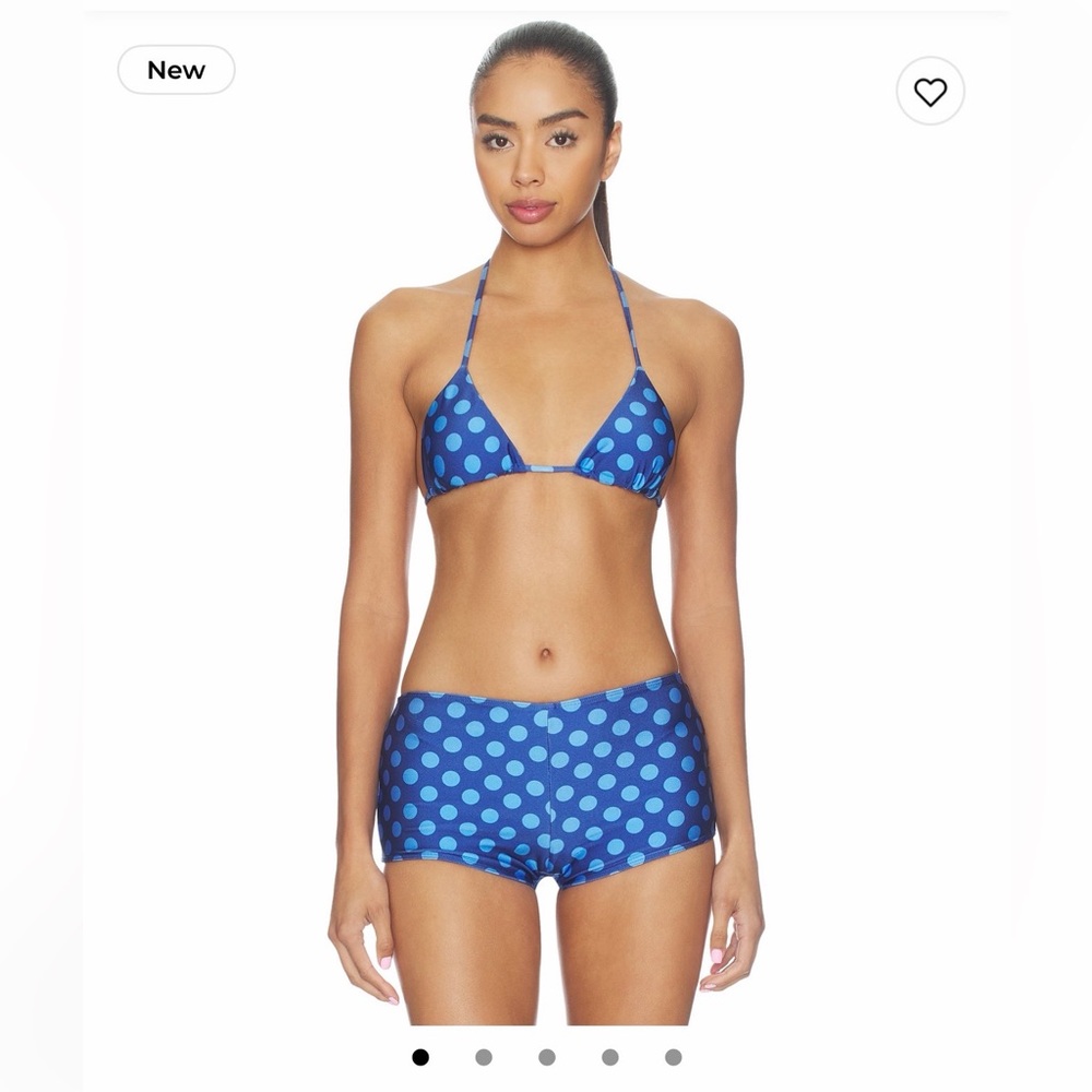 Blair Indigo Reversible Top & Bottom in Indigo VDM